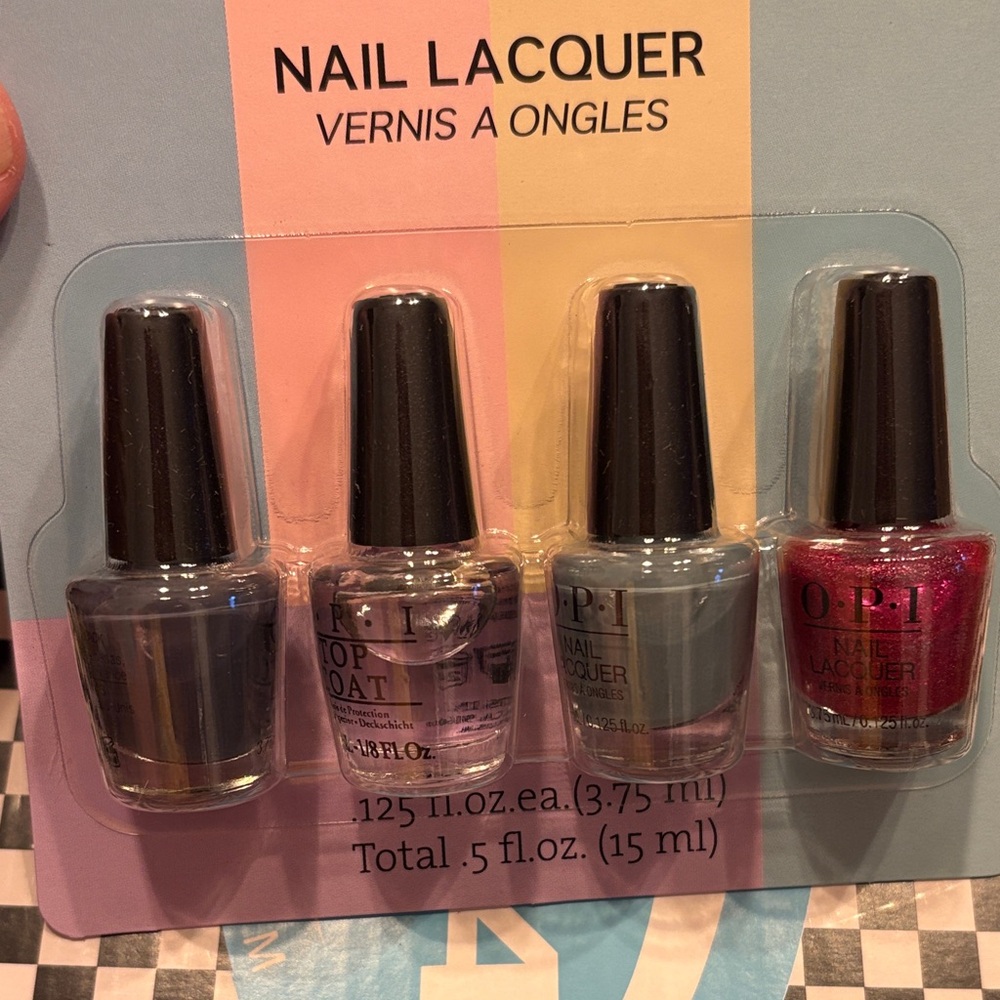 OPI Vibrant Mini Nail Lacquer Collection 8 Pack! - Picture 3 of 4